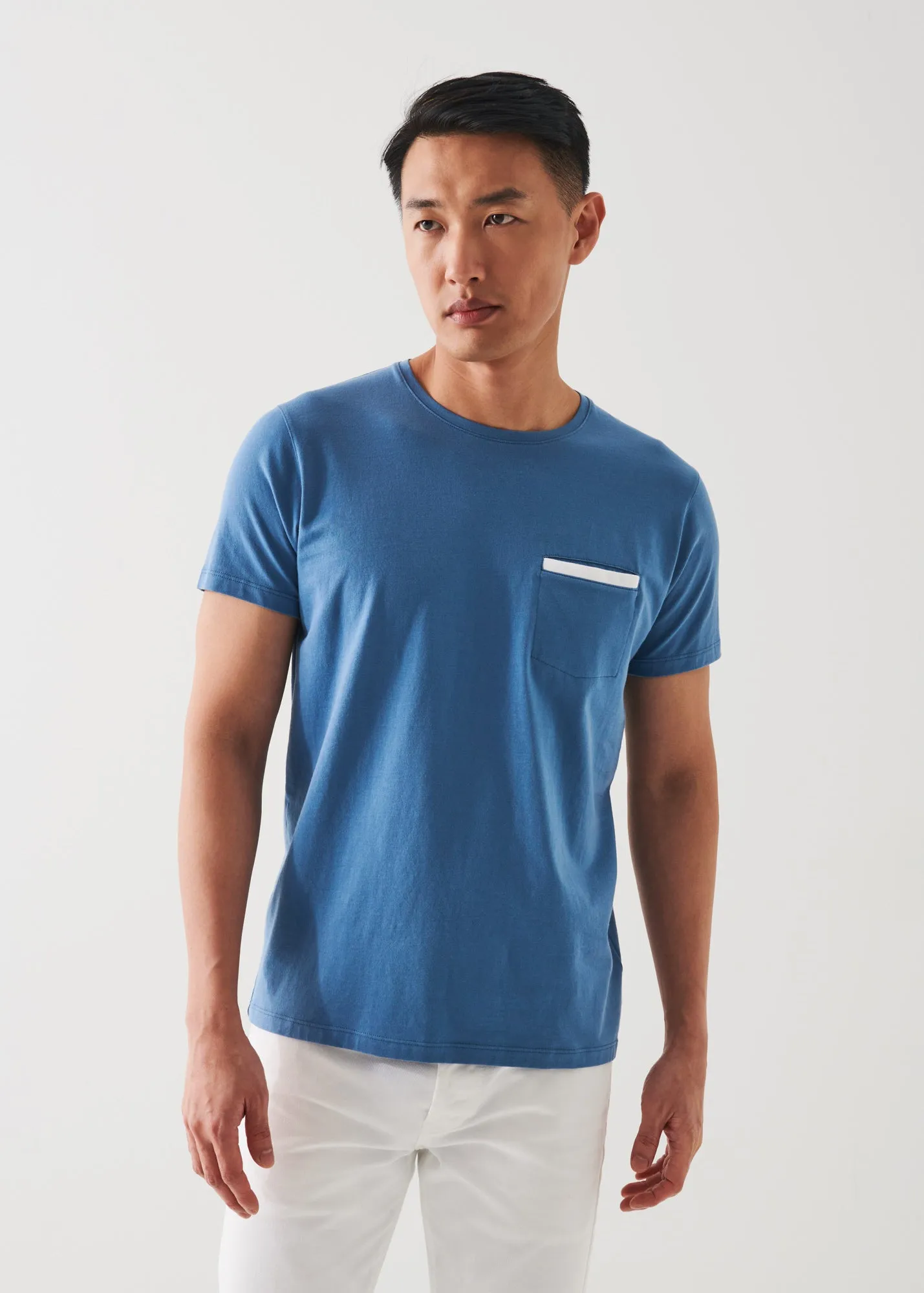 PIMA COTTON STRETCH POCKET T-SHIRT