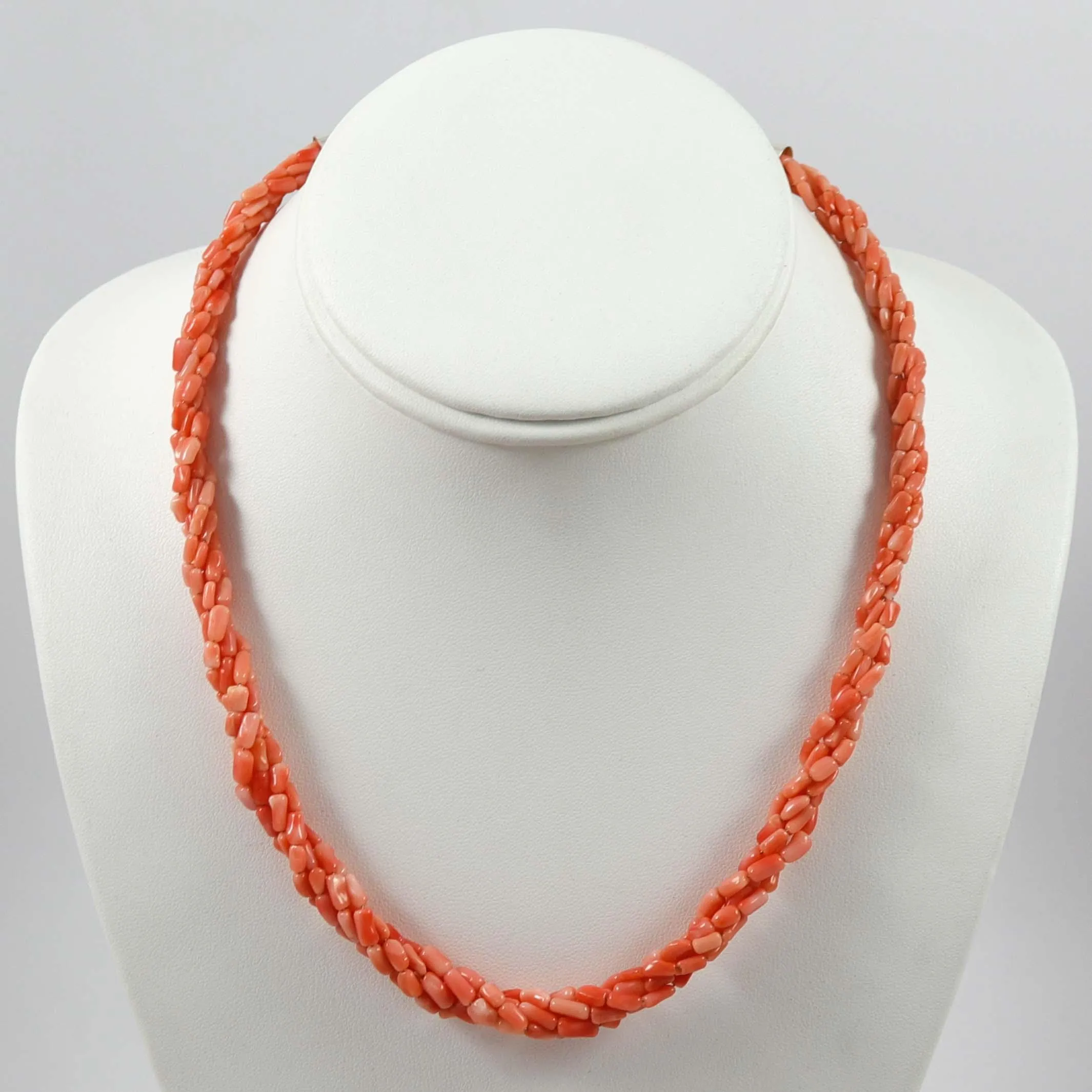 Pink Coral Necklace