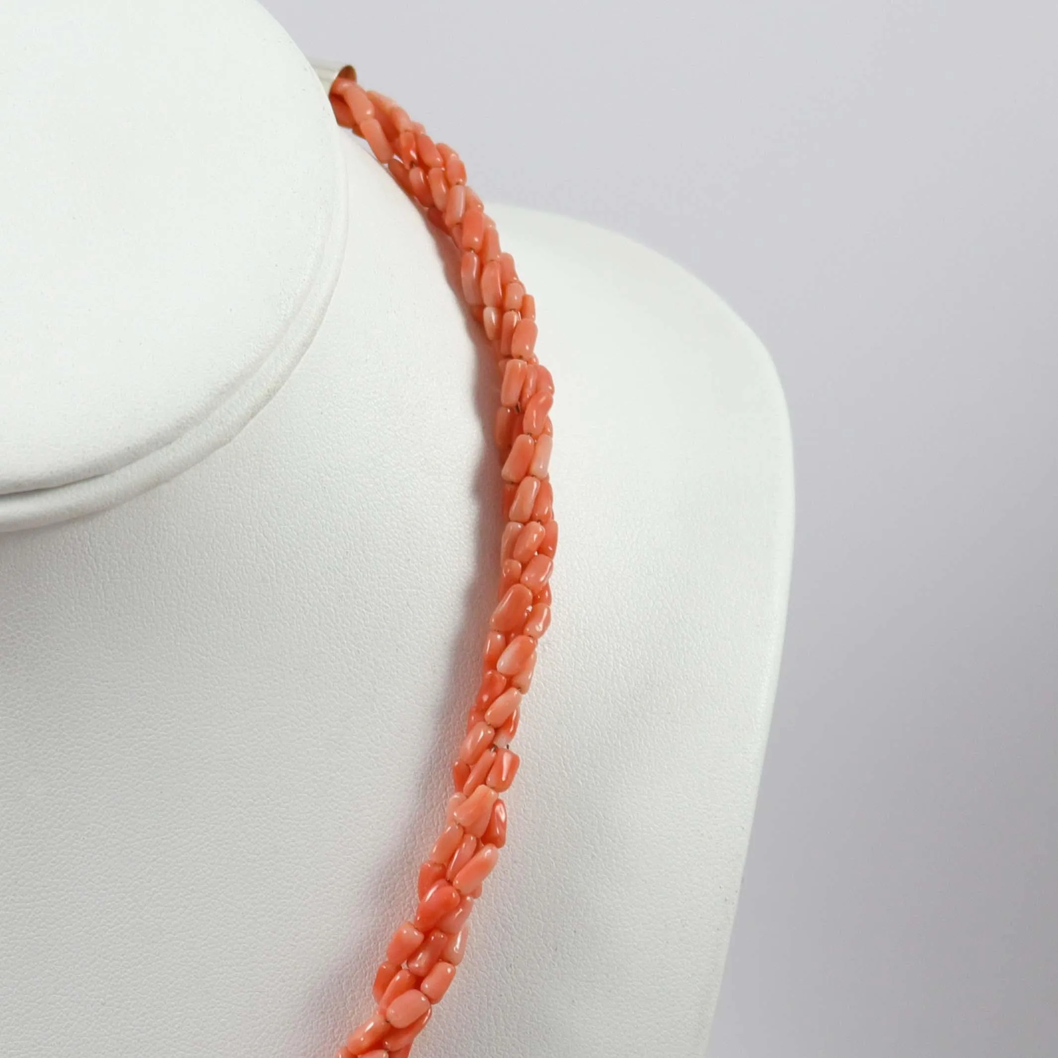 Pink Coral Necklace