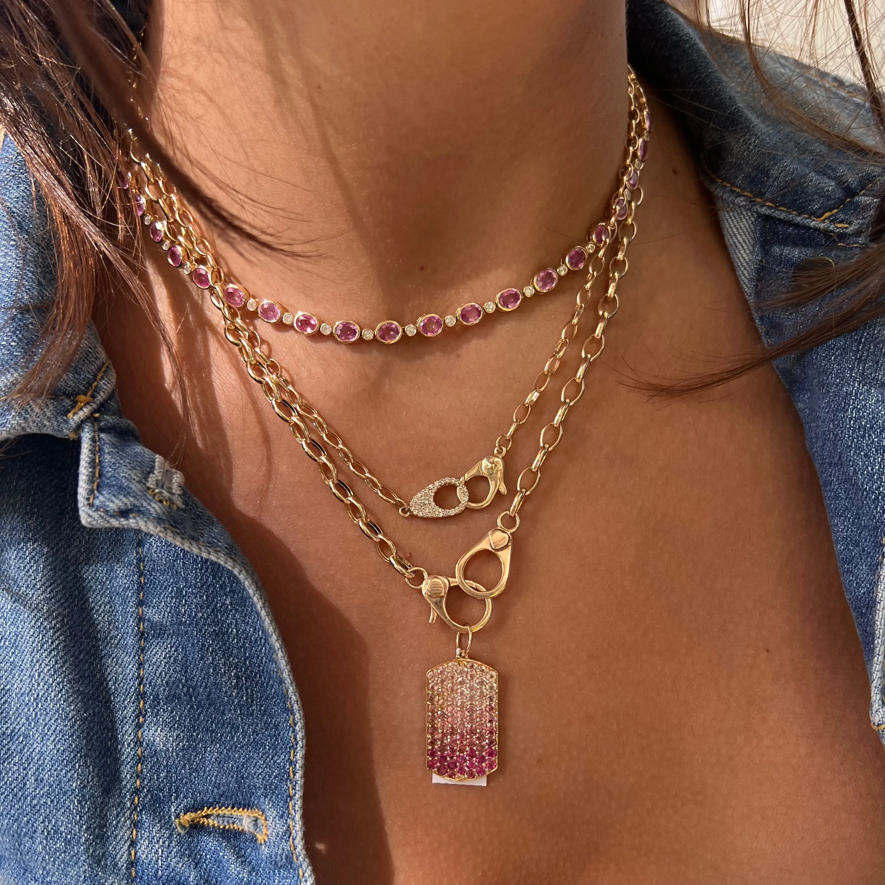 Pink Goddess Necklace