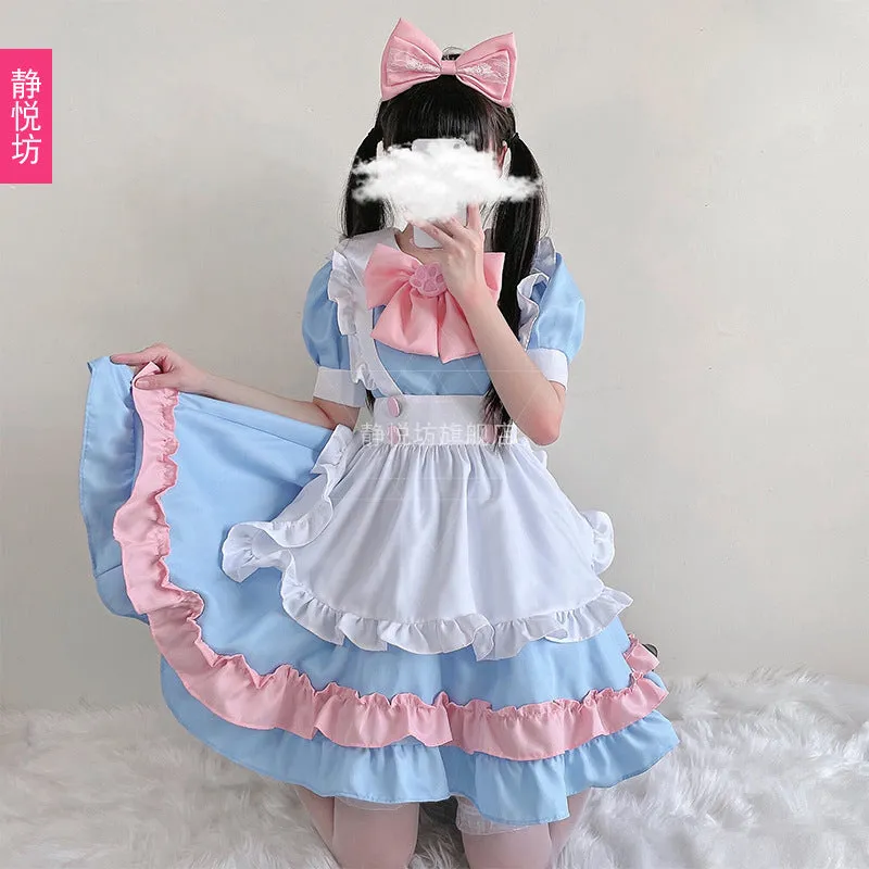 "Wonder Land" Kawaii Lolita Maid Dress