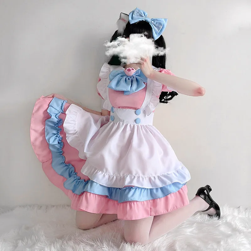 "Wonder Land" Kawaii Lolita Maid Dress