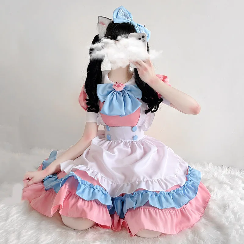 "Wonder Land" Kawaii Lolita Maid Dress