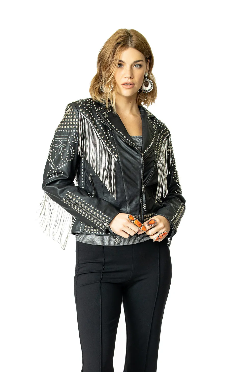 Rhinestoned Cowboy Jacket