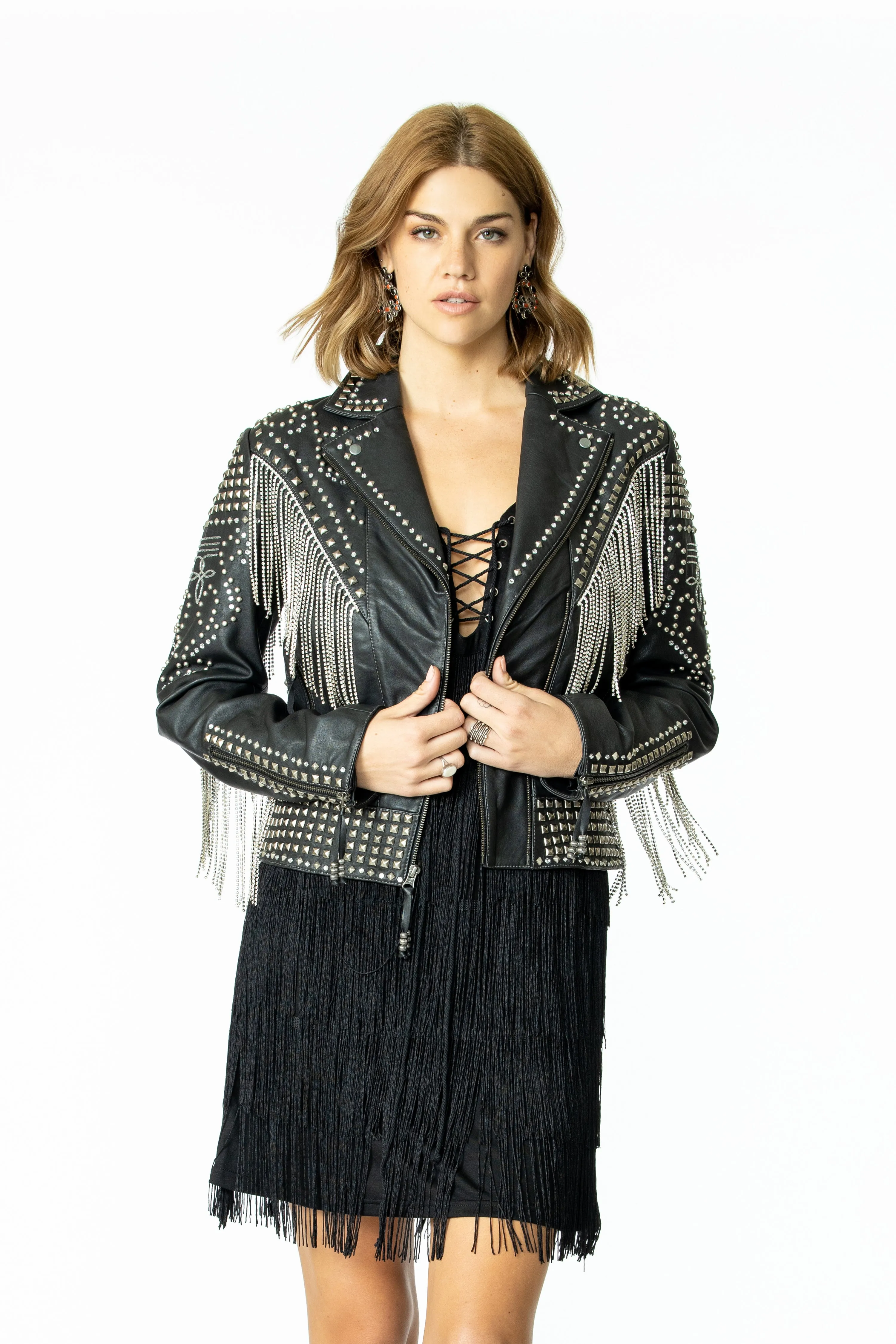 Rhinestoned Cowboy Jacket