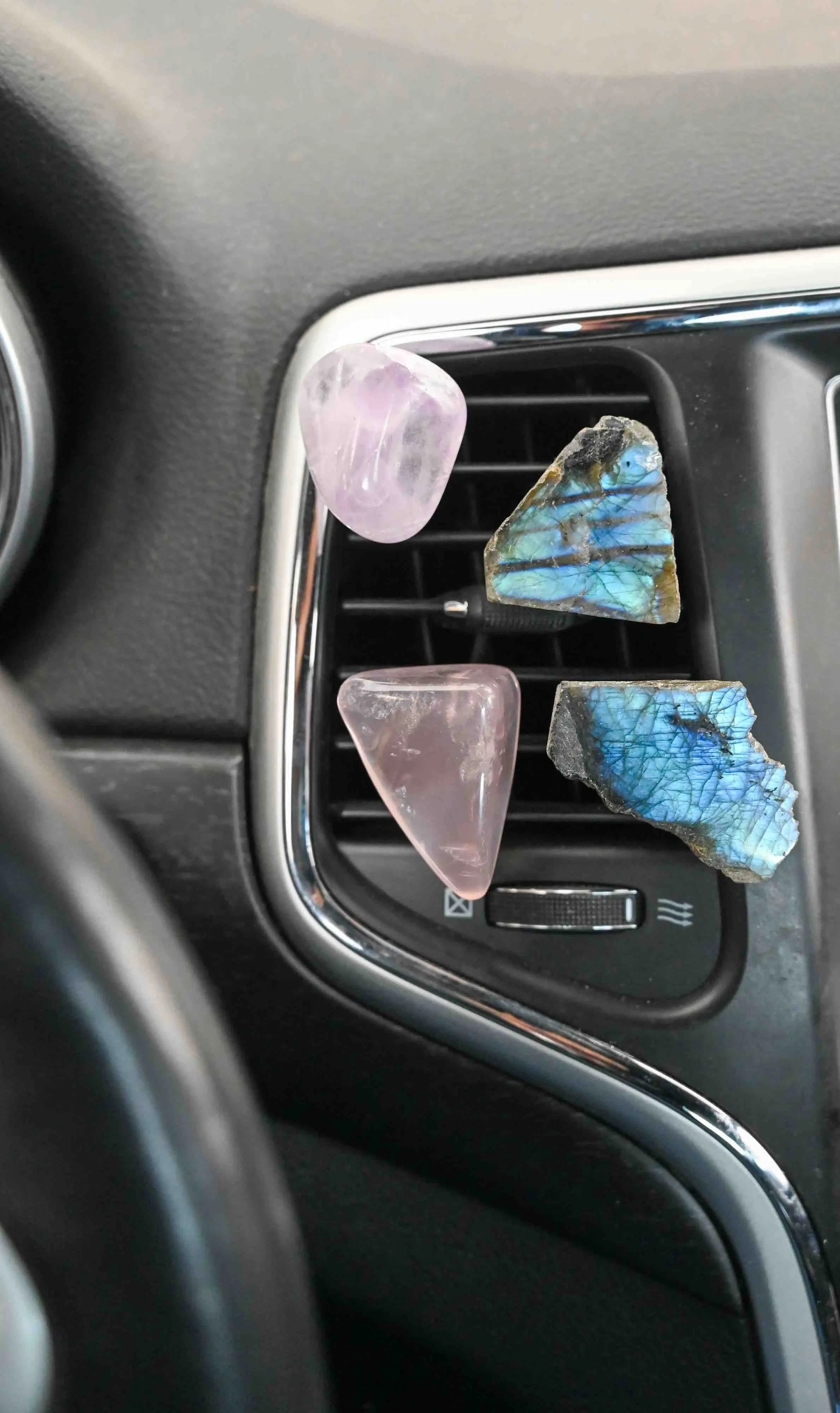 Ride N Style Crystal Car Vent Clips