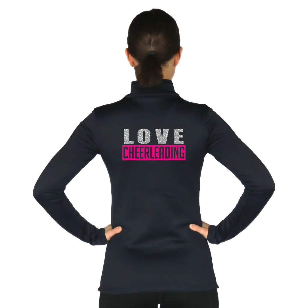 Skillz Gear Invincible jacket with LOVE CHEERLEADING print