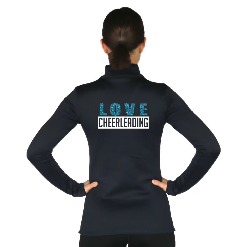 Skillz Gear Invincible jacket with LOVE CHEERLEADING print