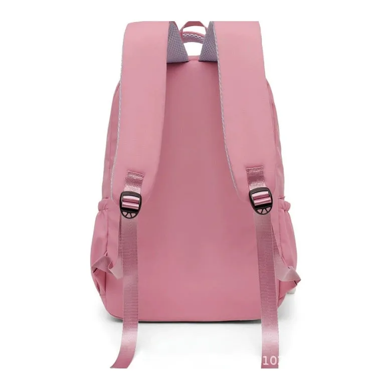 Stylish Backpack With Pouch For Kids and Women 8039