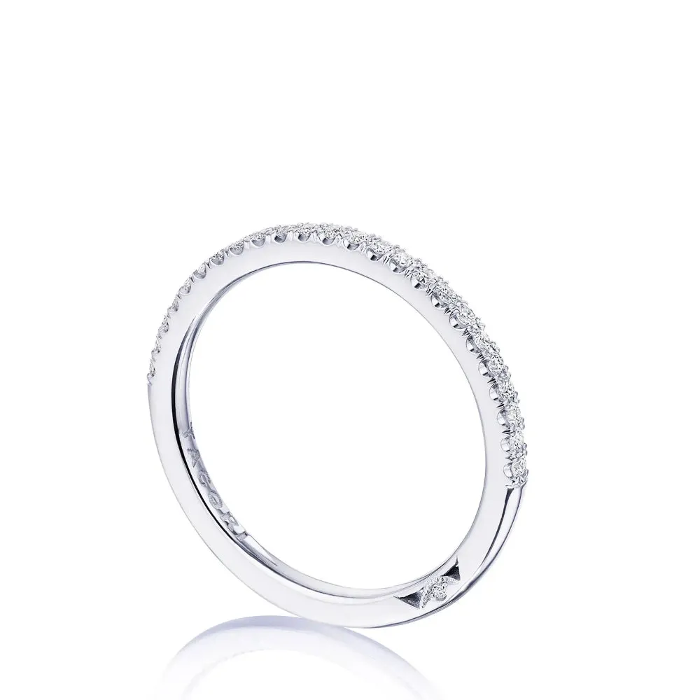 Tacori French Pave Diamond Wedding Band, 1.5mm