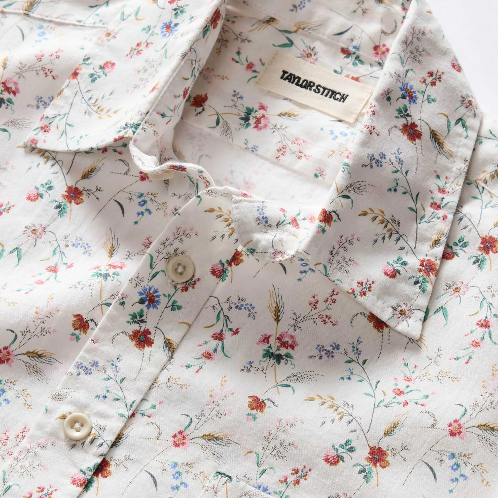 The Short Sleeve California in Vintage Botanical