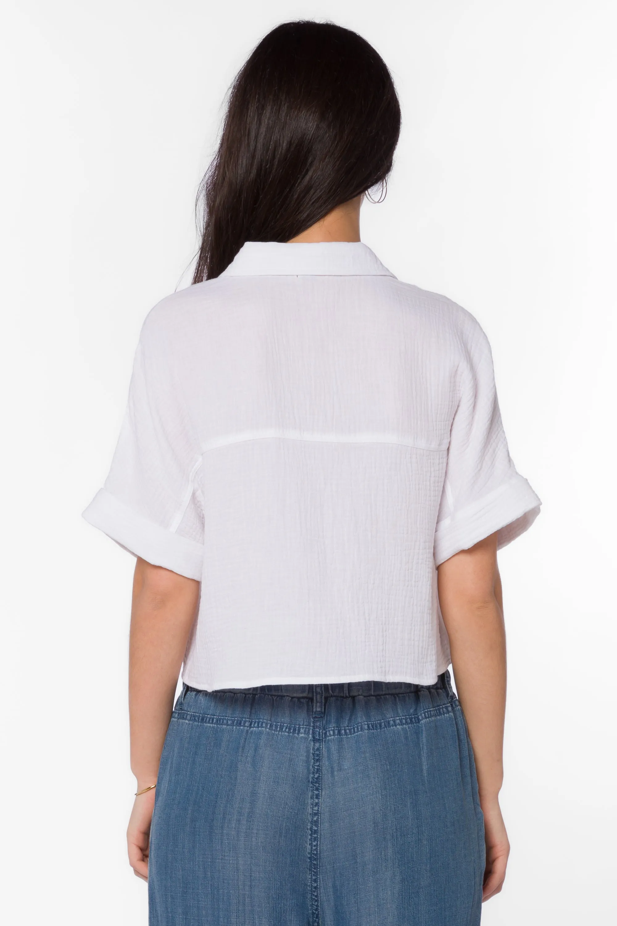 Trista Optic White Shirt