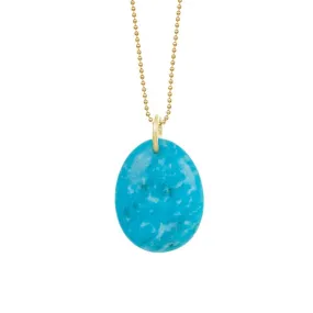 Turquoise Stone Charm