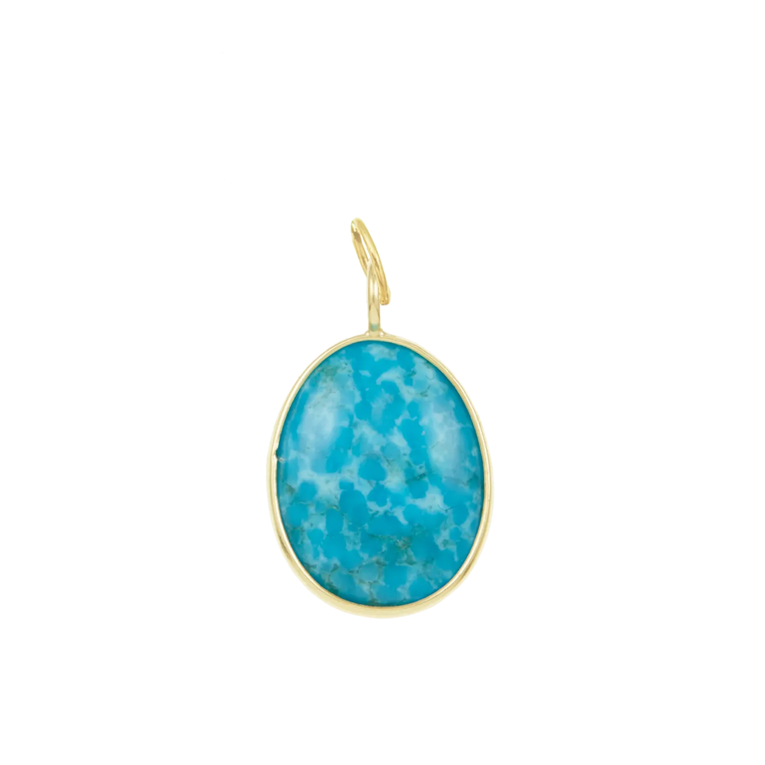 Turquoise Stone Charm