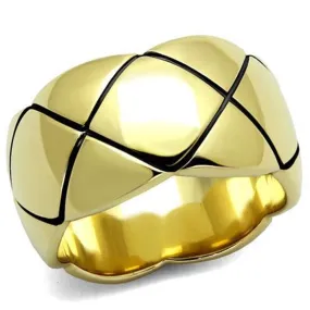 WildKlass Stainless Steel Ring IP Gold Women