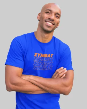 Zymrat X 4 Blue Cotton Tee